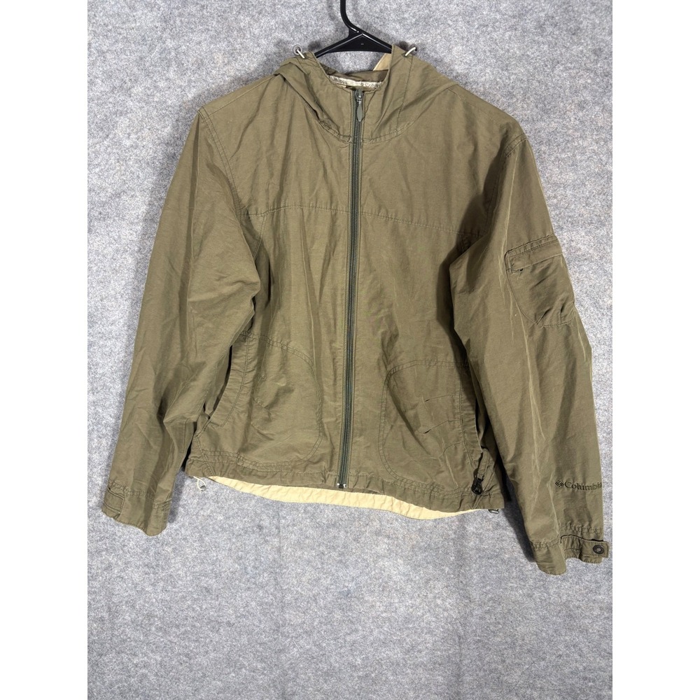 Columbia Sportswear Women's Green Hooded Jacket Size M